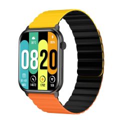 Kie Select K2 Dual Straps Smart Watch Black  Brand new Box Pack Amoled Display 100% Original  On Easy Installment_By Tech House TH01